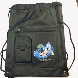 DISNEY Slim‎ Backpack  Stash Bag  Drawstring Bag